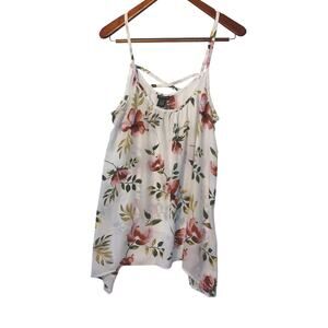 Torrid floral cami  sharkbite hem size M/L torrid 00
